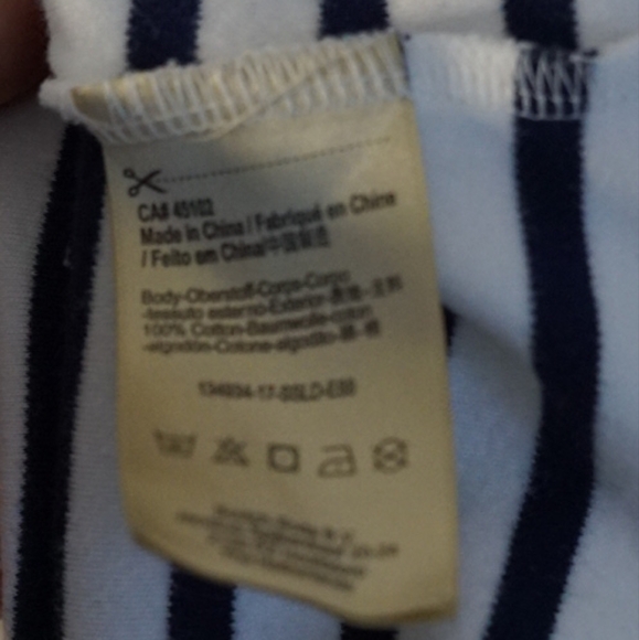 Scotch and soda navy striped mini dress - Picture 6 of 6
